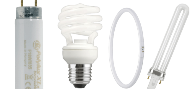 Lampes fluorescentes écoénergétiques: principe de fonctionnement, différences