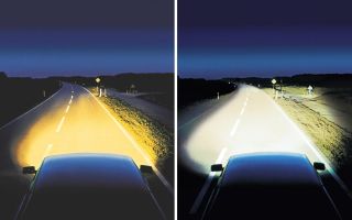 Dorades xénon et bi-xénon: mettez quelque chose de mieux dans la dorade phare, montage sur lampes LED