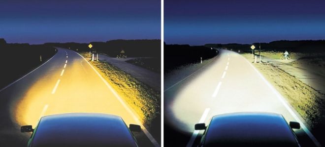 Dorades xénon et bi-xénon: mettez quelque chose de mieux dans la dorade phare, montage sur lampes LED