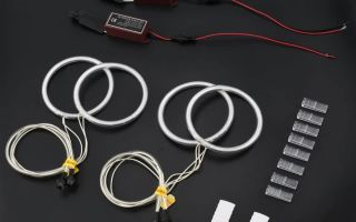 Yeux angéliques sur le VAZ 2110: installation et connexion