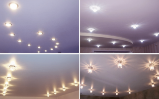 Soumissions pour corps d'éclairage sur tavan ouvert: conception, installation, schémas