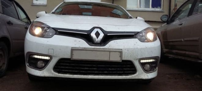 Changement sur la ligne lumineuse Renault Fluence : mode d'emploi