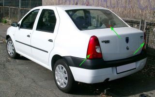 Feu Arrière Renault Logan 1
