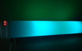 Ramper et nuire à la santé sur une lampe à quartz