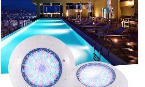 Projecteur de piscine : LED, halogène, surface, immergé, 12V 300W