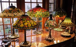 Lampes de table Tiffany : lampes de chambre, préinstallées sur les modèles populaires