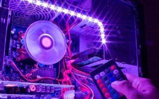 Comment attacher un ordinateur kjm à bande LED