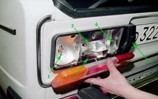 Lignes de feux arrière VAZ 2106: comment vous allumez, comment vous pouvez et éteignez-le