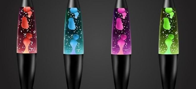 Choisir une lampe à lave : huile, paraffine + dirigez-la vous-même