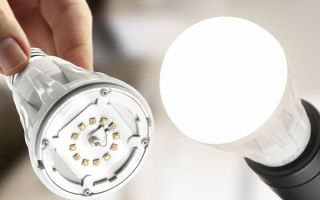 Svetlinen flux de lampes LED (masa)