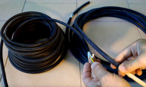 Quel câble utilisez-vous pour le câblage de l'appartement : pour l'éclairage et pour les contacts, marque du conducteur, section droite