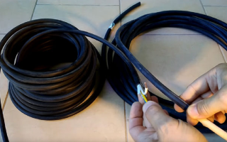 Quel câble utilisez-vous pour le câblage de l'appartement : pour l'éclairage et pour les contacts, marque du conducteur, section droite