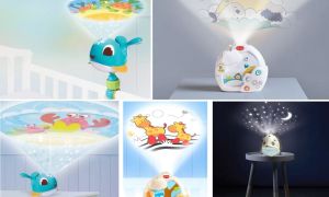 Bebeshki night lampi manichka love: mobile, musique, avec projecteur