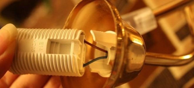 Écrasé dans une cassette pour le versement : comment développer et échouer, E27, E14, G9