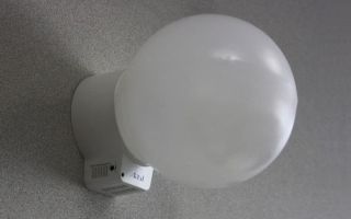 Corps d'éclairage ss capteur de mouvement d'entrée : LED, pour logement et services communaux