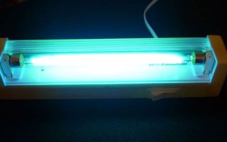 Lampe à quartz pour la maison: mal et fluage