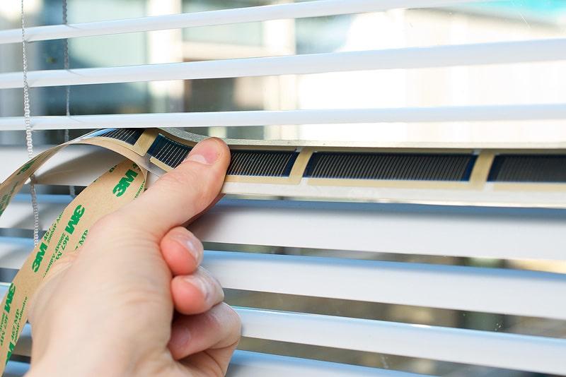 Panneau solaire sur shori