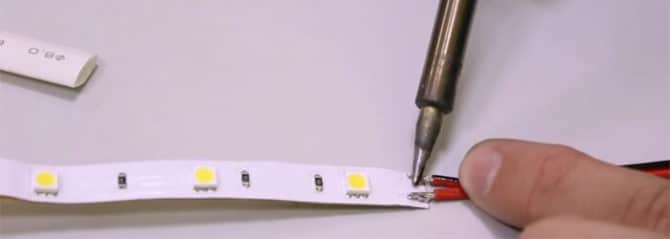 LED, erreurs de soudure