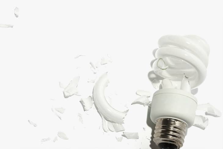 lampe fluorescente, gradée