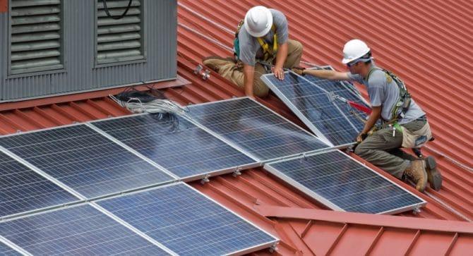 panneau solaire, installation
