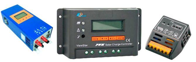 Panneaux solaires, contrôleur en charge