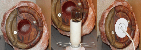 lampe à sel domestique