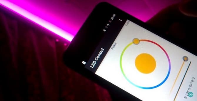 contrôleur de ruban android kato rgb