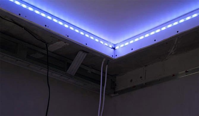 Installation sur éclairage LED tavano