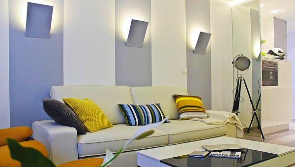 Lampi de gypse à l'intérieur