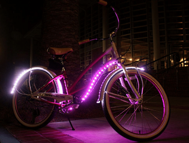 Illuminé sur le cadre