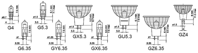 Lumpy avec base g4 et spécifications techniques