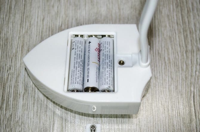 Sélection de l'éclairage par toilette ss capteur par mouvement