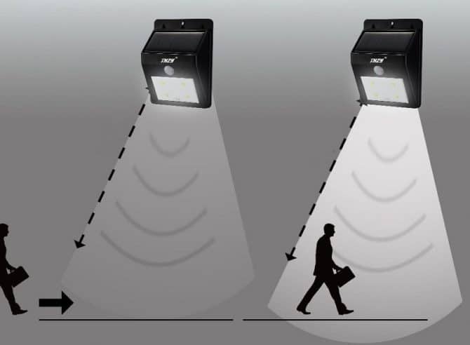 Capteur de lumière et de mouvement