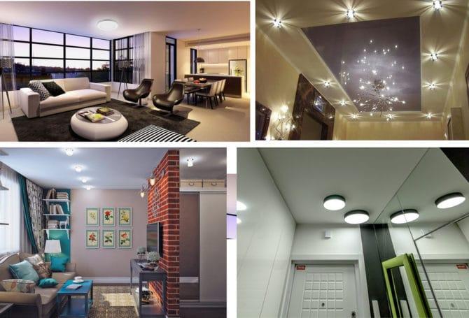 rampant sur le four lampi