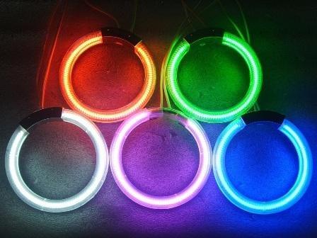 yeux angéliques en fleurs