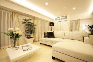 éclairage dans l'appartement