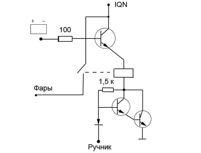DRL vrazka de rychna spirachka et moteur