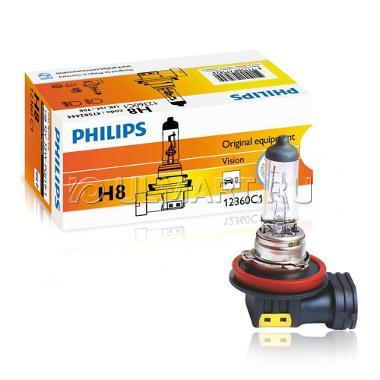 Halogène Philips H8