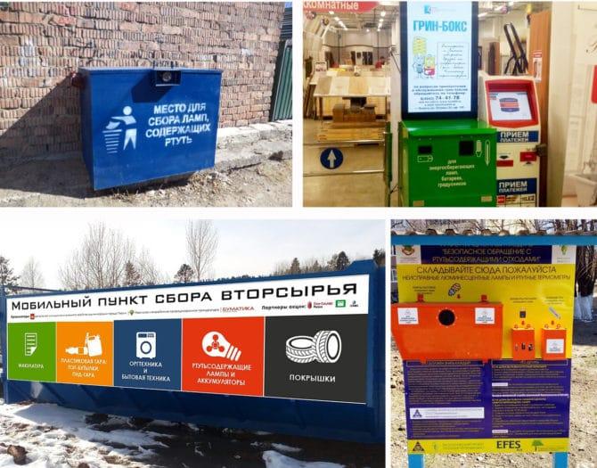 Emplacements pour izkhvarlyane sur les appareils zhivaksdzharzhashchi