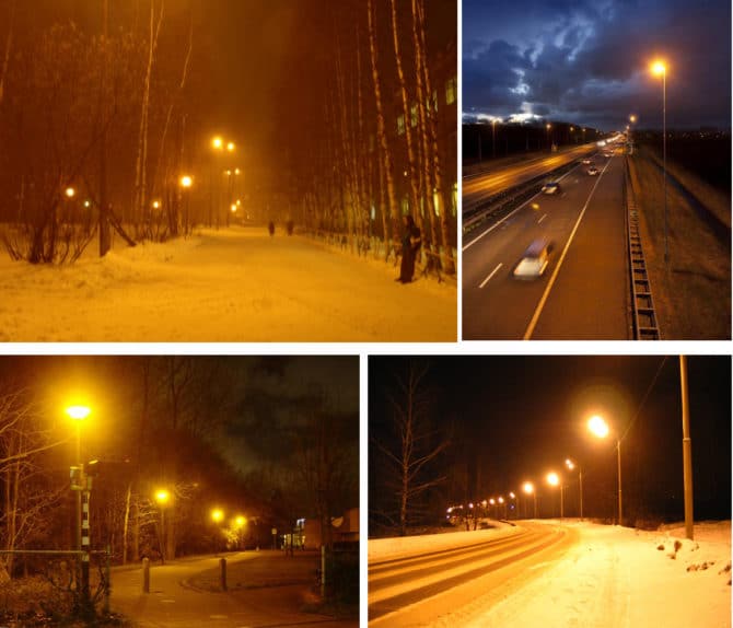 HPS pour l'éclairage public