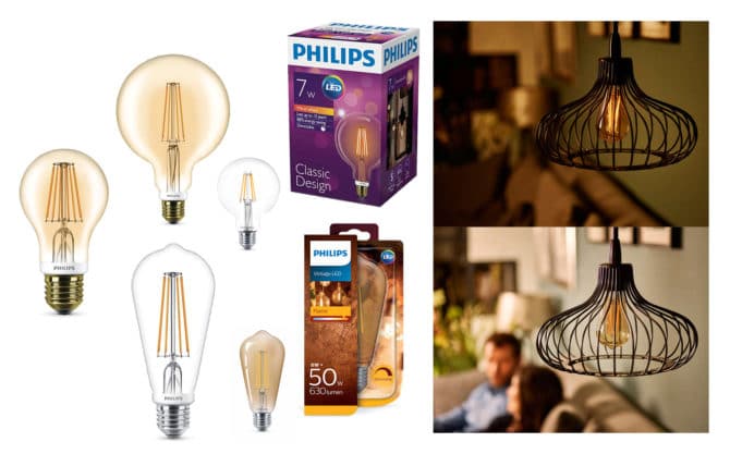 Lampes rétro Philips