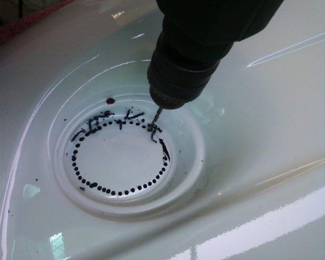 Razryazvane en place pour le PTF