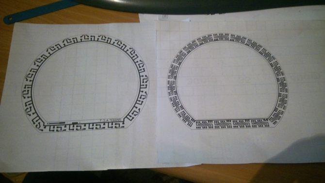 Mouchoir électronique imprimé