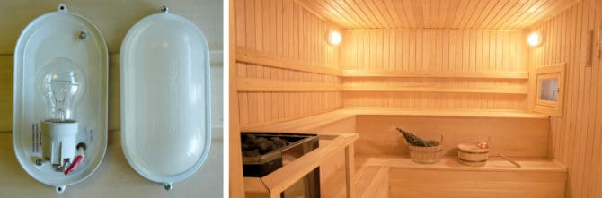 Tige d'éclairage résistante à la chaleur avec lampe