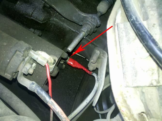 capteur de déplacement arrière VAZ 2110