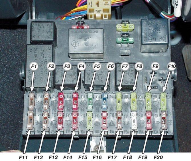 entretoises pour bloc de montage VAZ 2110