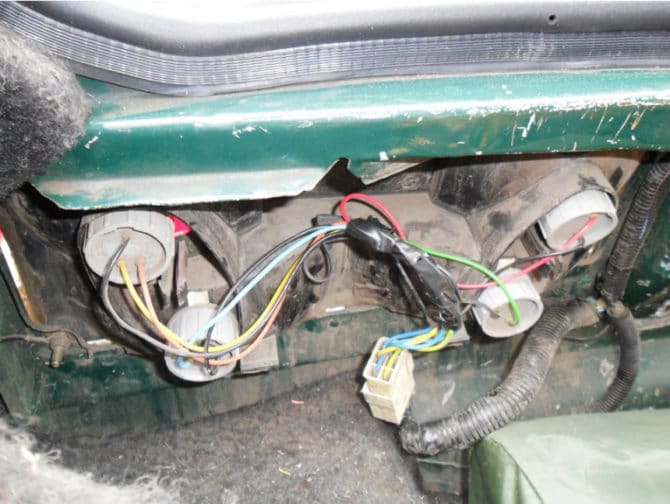 Bloc d'éclairage sur VAZ 2110