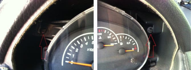 Vis, panneau de renfort