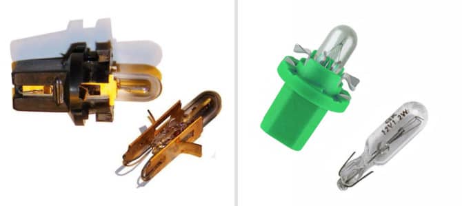 lampi pour l'éclairage sur le panneau d'armature Priori