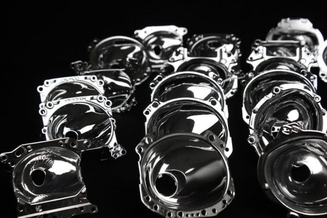 Réflecteurs sur le phare